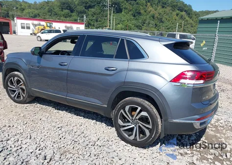 2020 Volkswagen Atlas Cross Sport 3.6L V6 Sel Premium z USA, uszkodzony, nr VIN 1V2NE2CAXLC216138